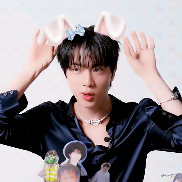 Momen yang diabadikan oleh penggemar Jin (BTS)