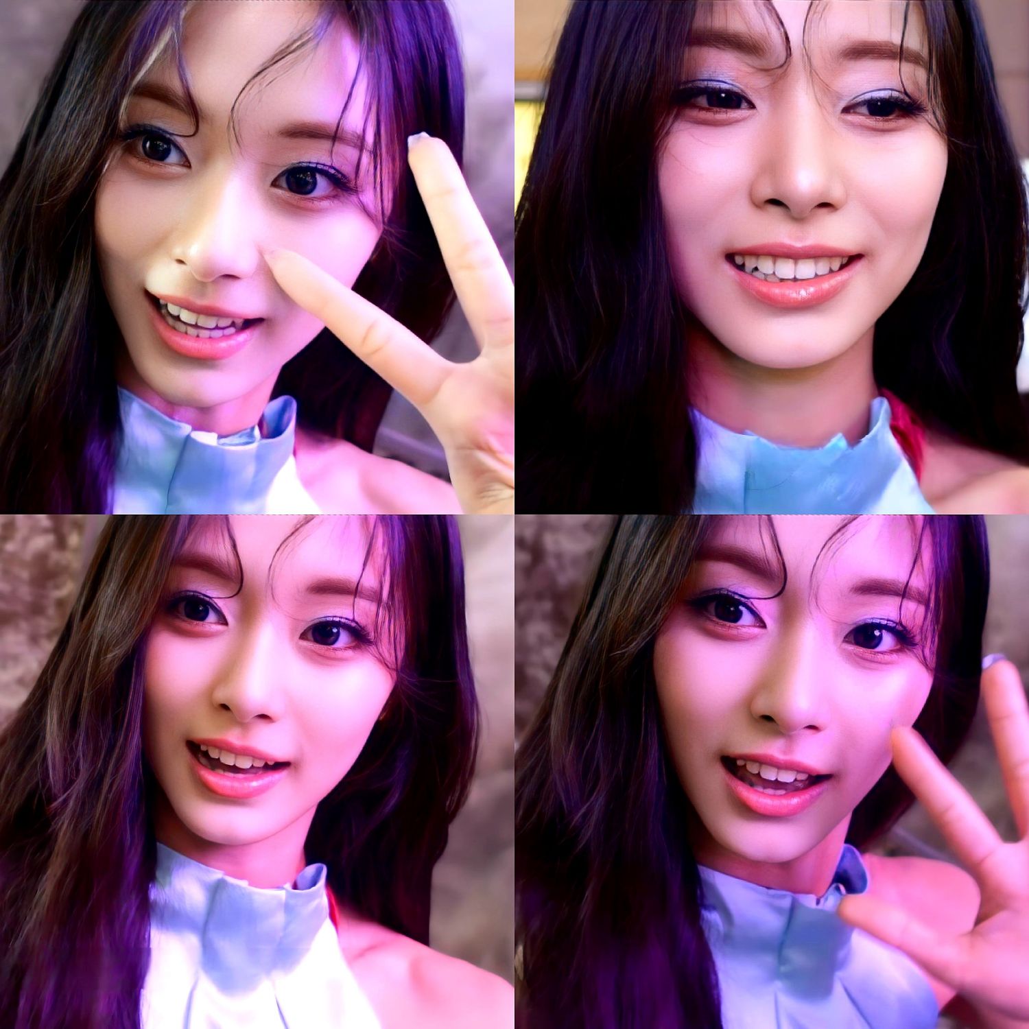 Momen yang diabadikan oleh penggemar Tzuyu (TWICE)