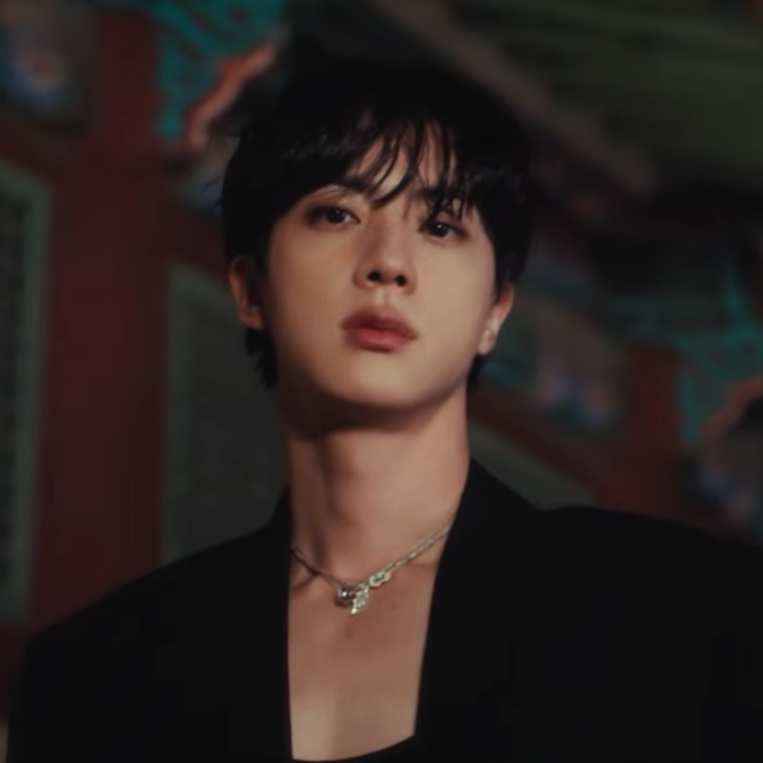 Recent activity shot of Jin (BTS)