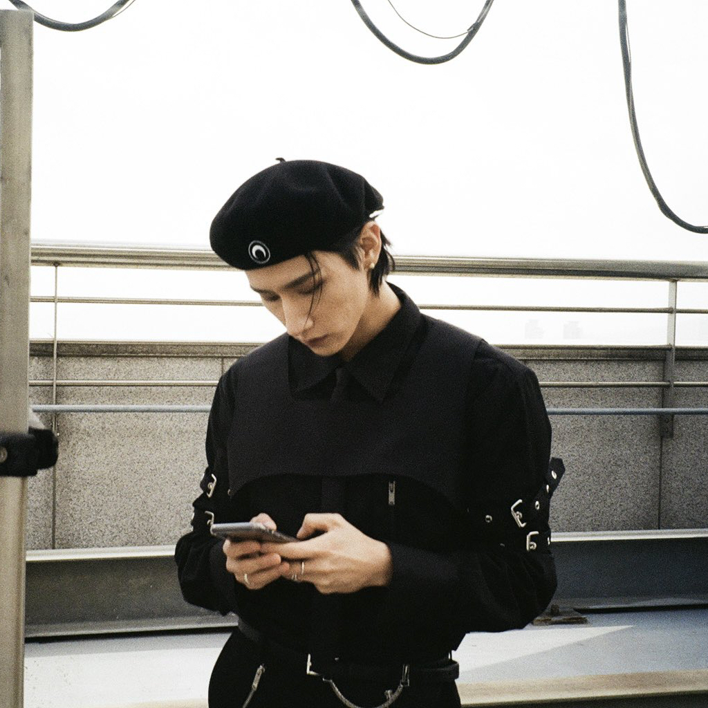 A moment captured by I.M (MONSTA X)'s fan