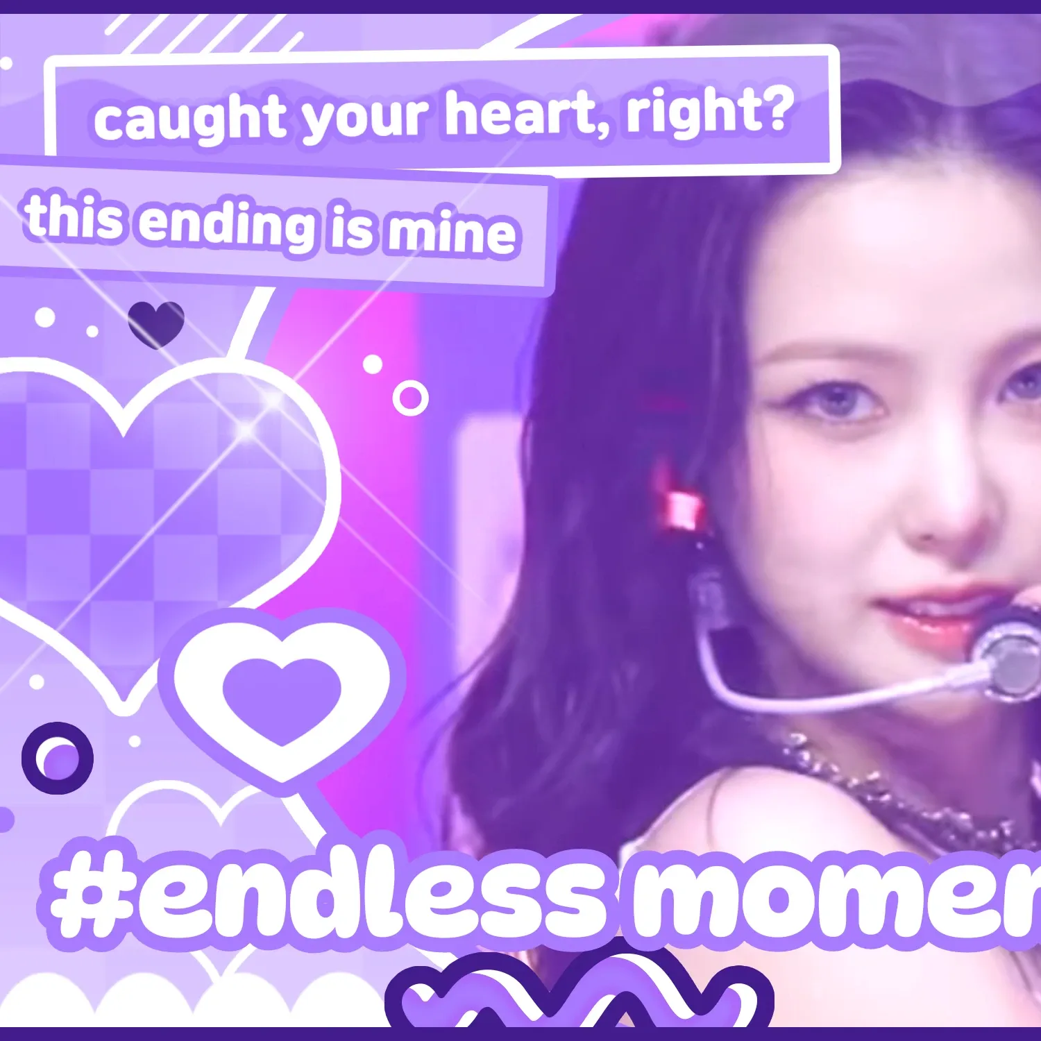 A moment captured by Choi Yujin (Kep1er)'s fan