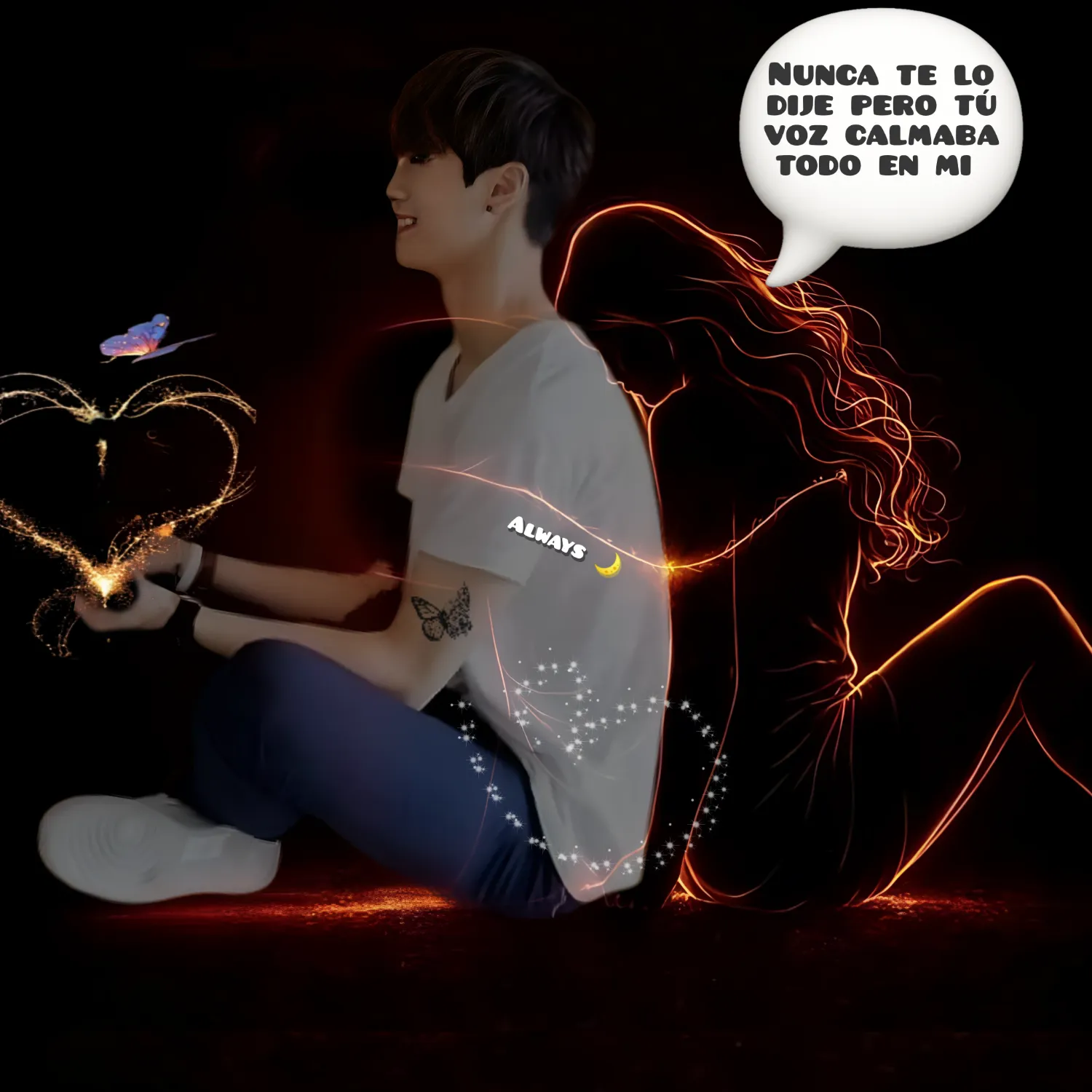 A moment captured by Moonbin (ASTRO)'s fan