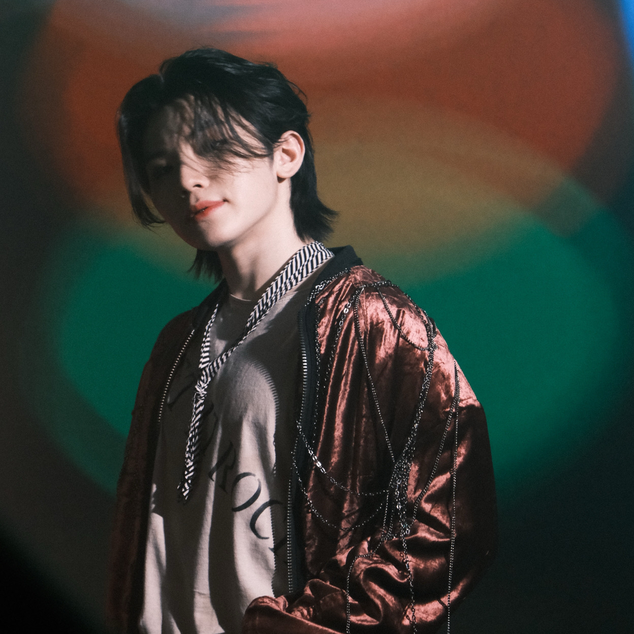 Recent activity shot of Woozi (SEVENTEEN)