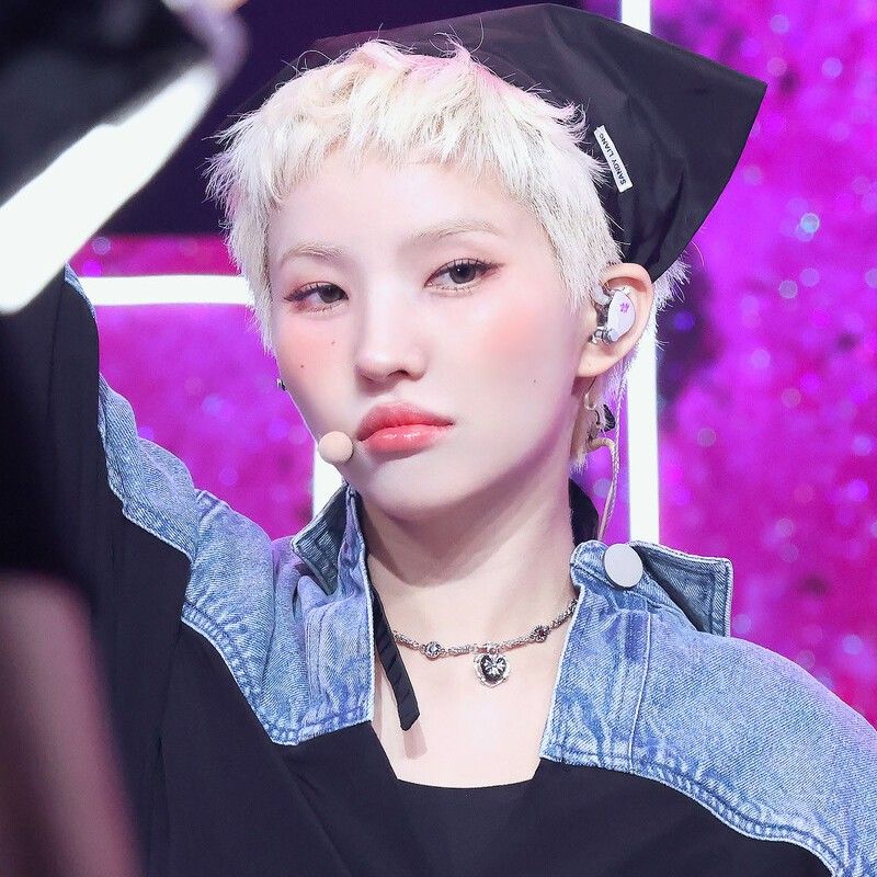 Recent activity shot of Soyeon (i-dle)