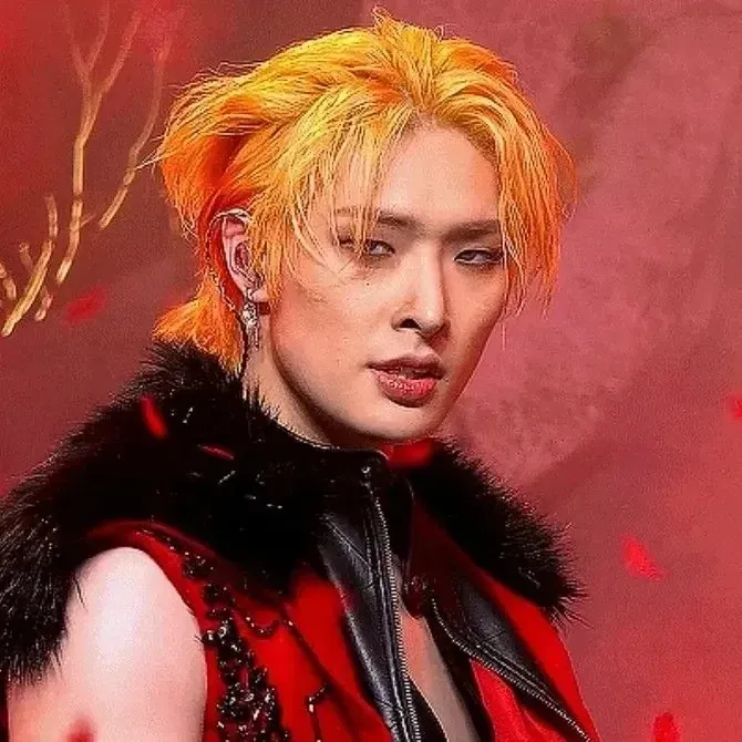 Recent activity shot of Mingi (ATEEZ)