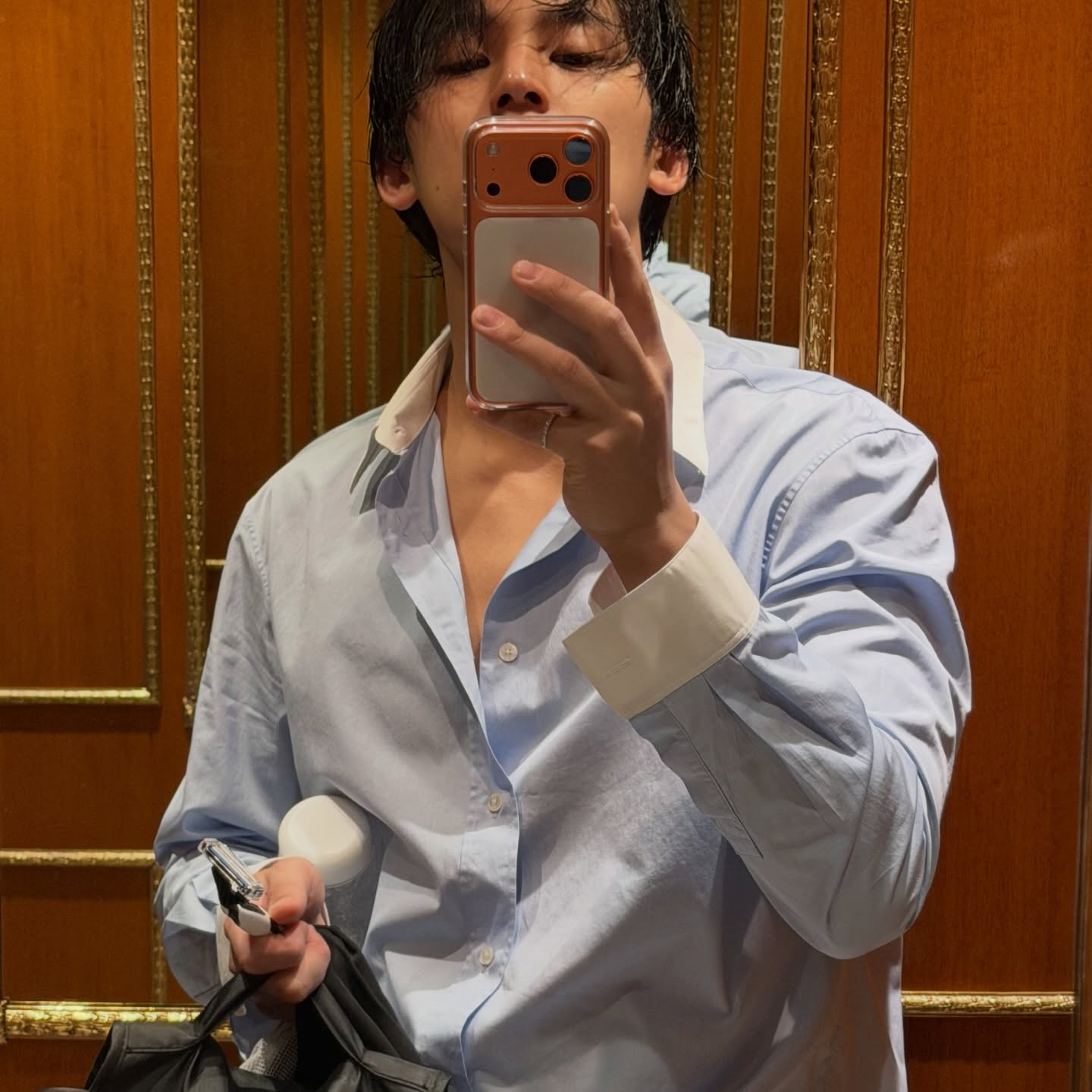 Foto aktivitas terbaru Mingyu (SEVENTEEN)