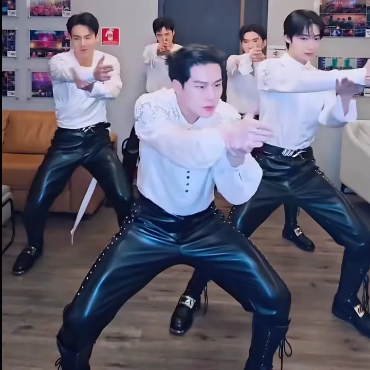 Recent activity shot of MONSTA X