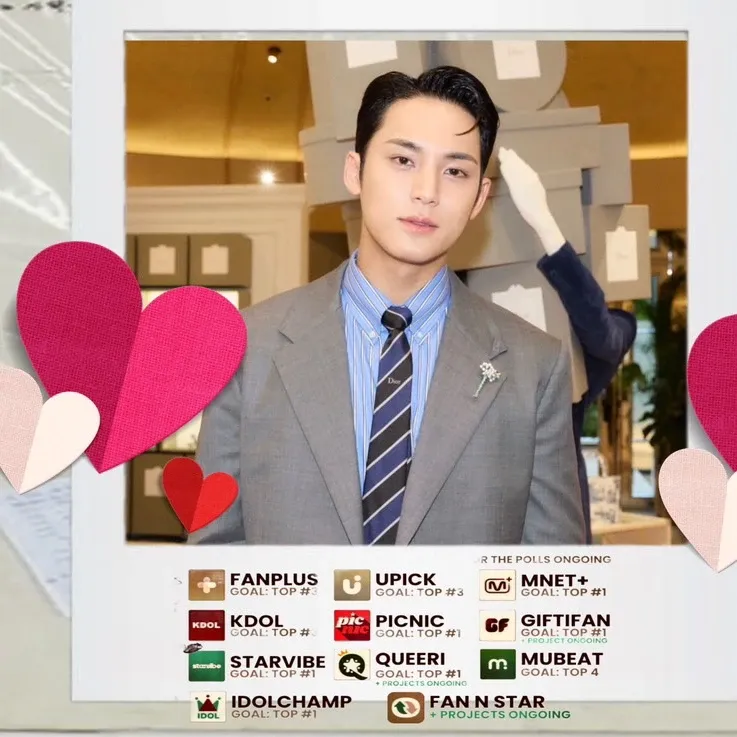 Recent activity shot of Mingyu (SEVENTEEN)