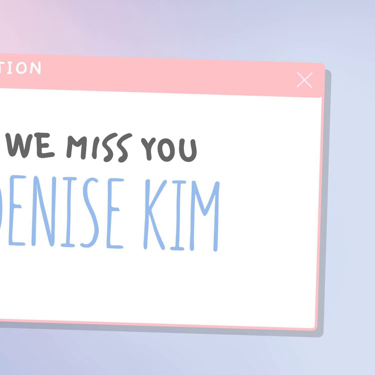 Behind-the-scenes cut of Denise