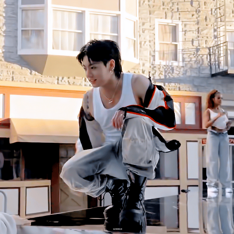 A moment captured by Jungkook (BTS)'s fan