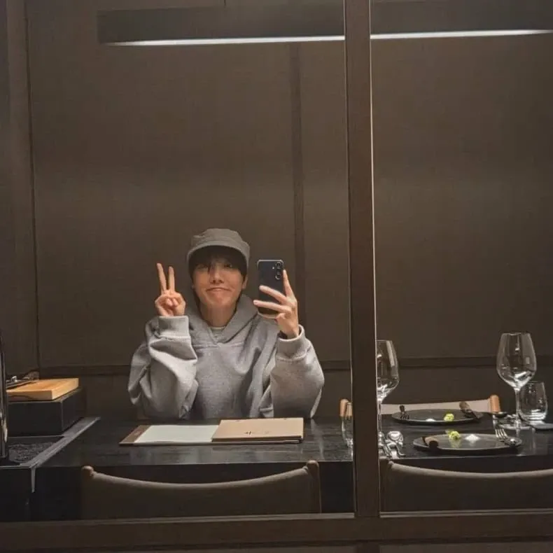 J-hope (防彈少年團)粉絲拍下的瞬間