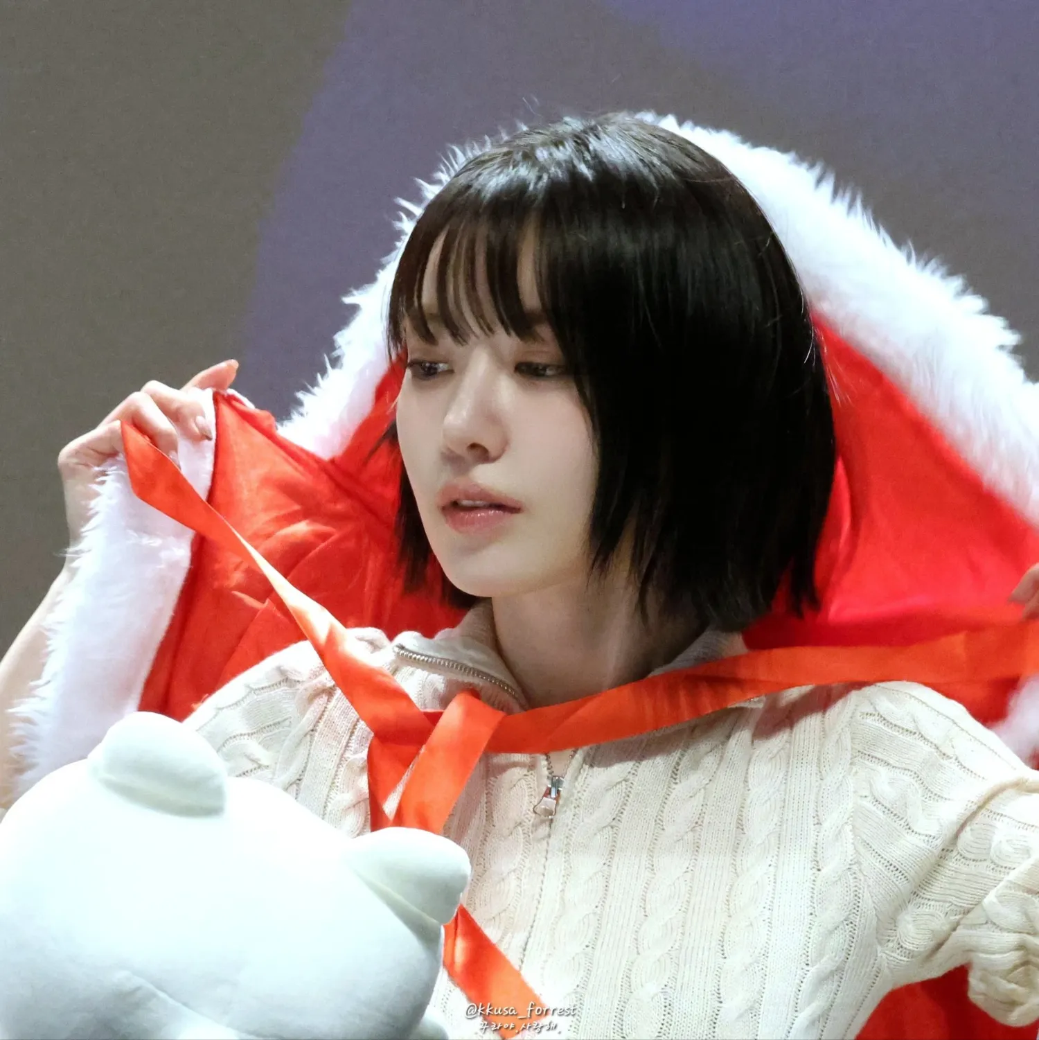 A moment captured by Sakura (LE SSERAFIM)'s fan