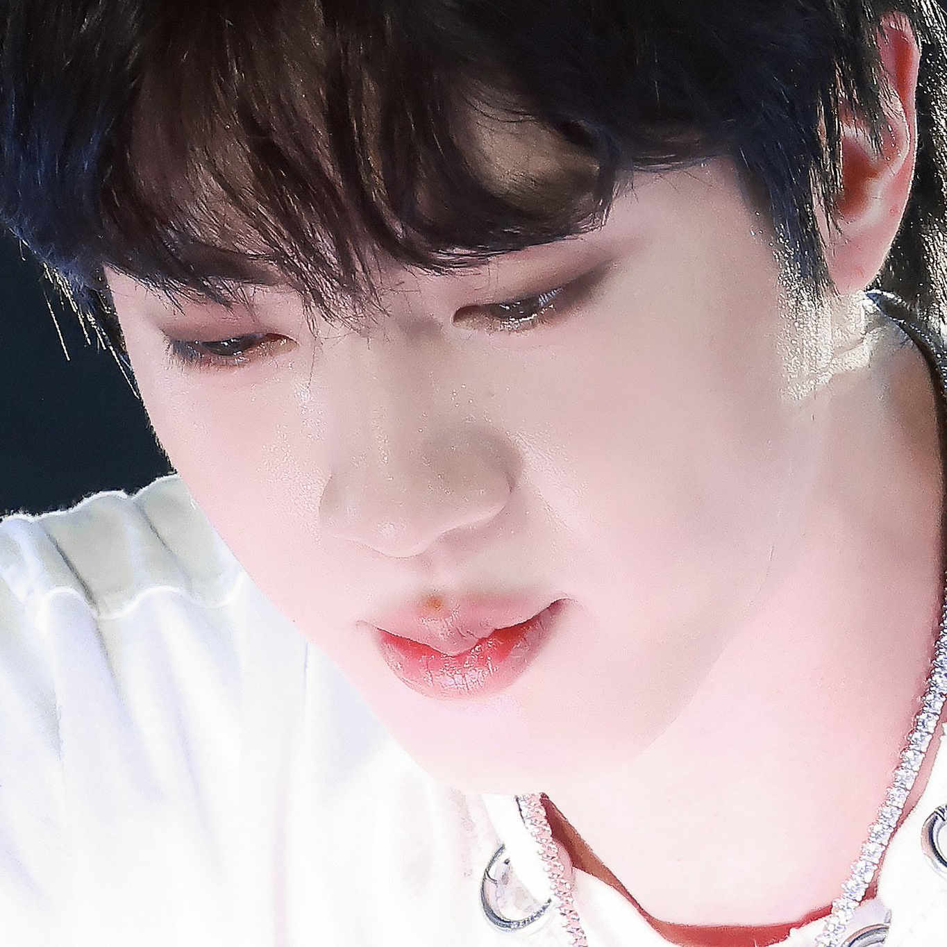 A moment captured by Jin (BTS)'s fan