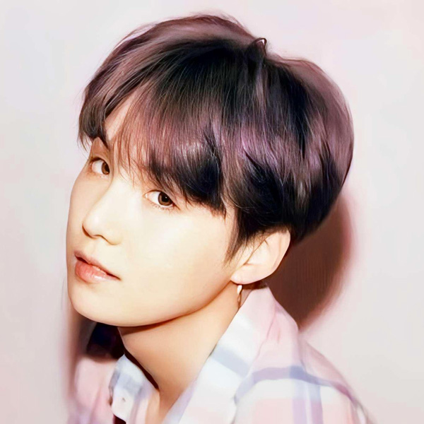 Recent activity shot of SUGA (BTS)