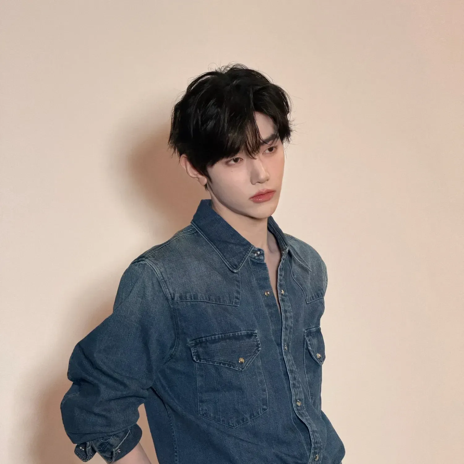 A moment captured by Zhang Hao's fan