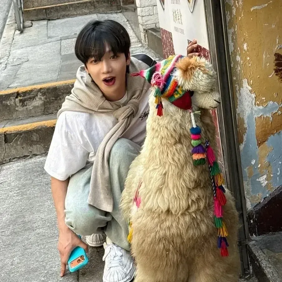 イム・ヨンミンの舞台裏ショット