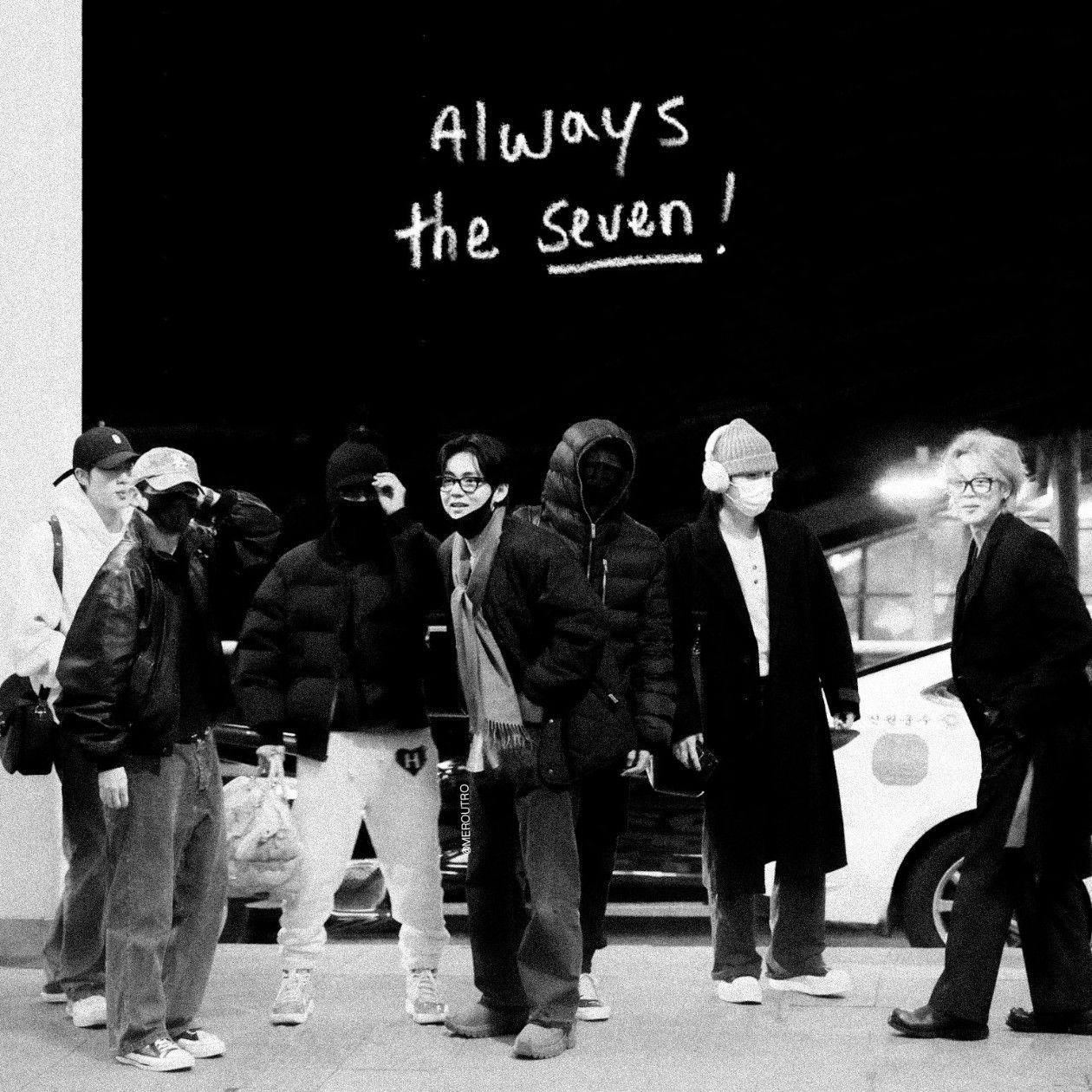 방탄소년단의 비하인드 컷