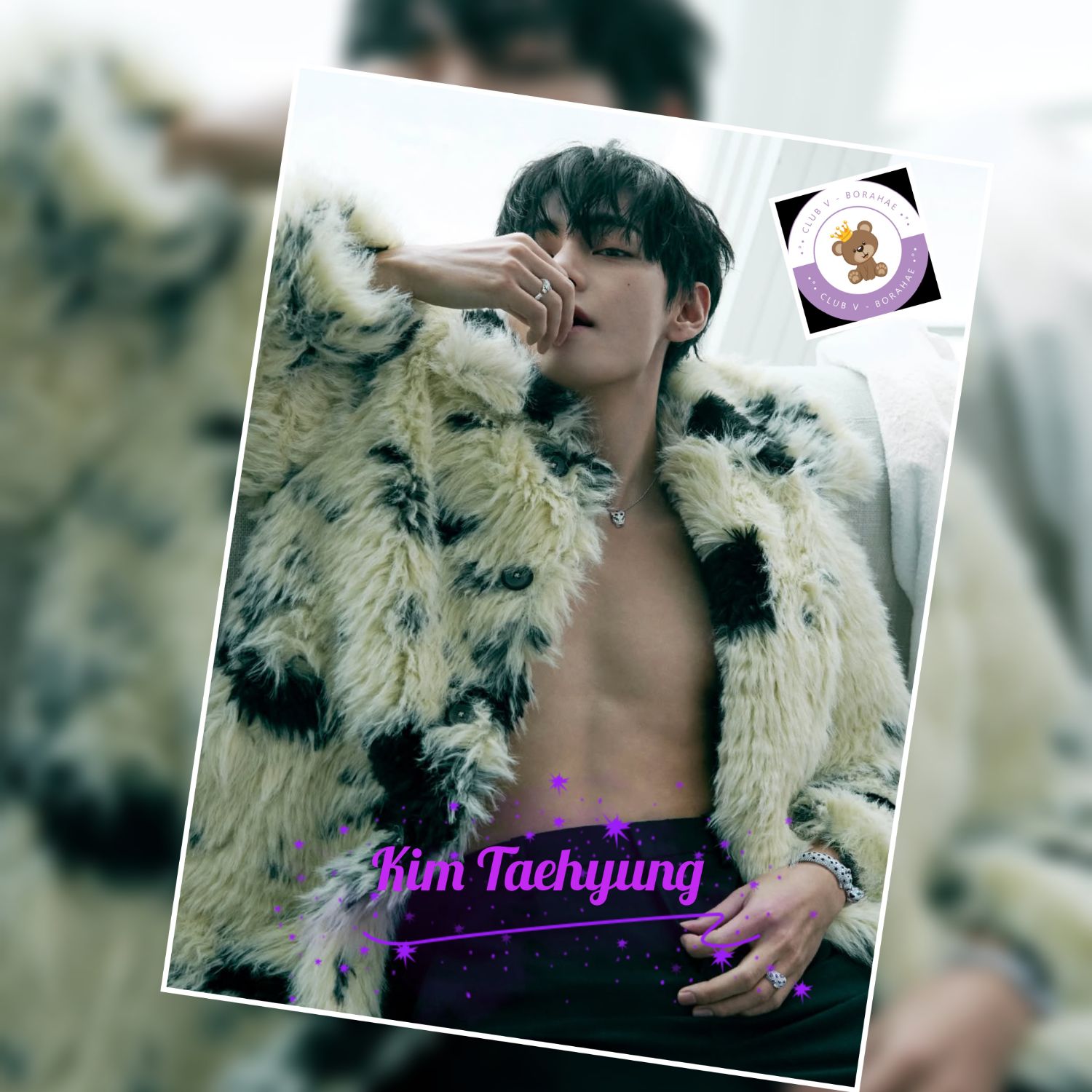 Foto aktivitas terbaru V (BTS)