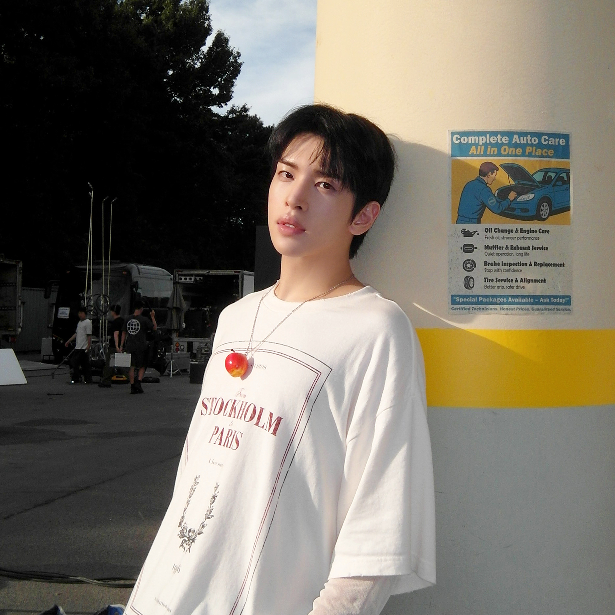 Recent activity shot of Allen (CRAVITY)