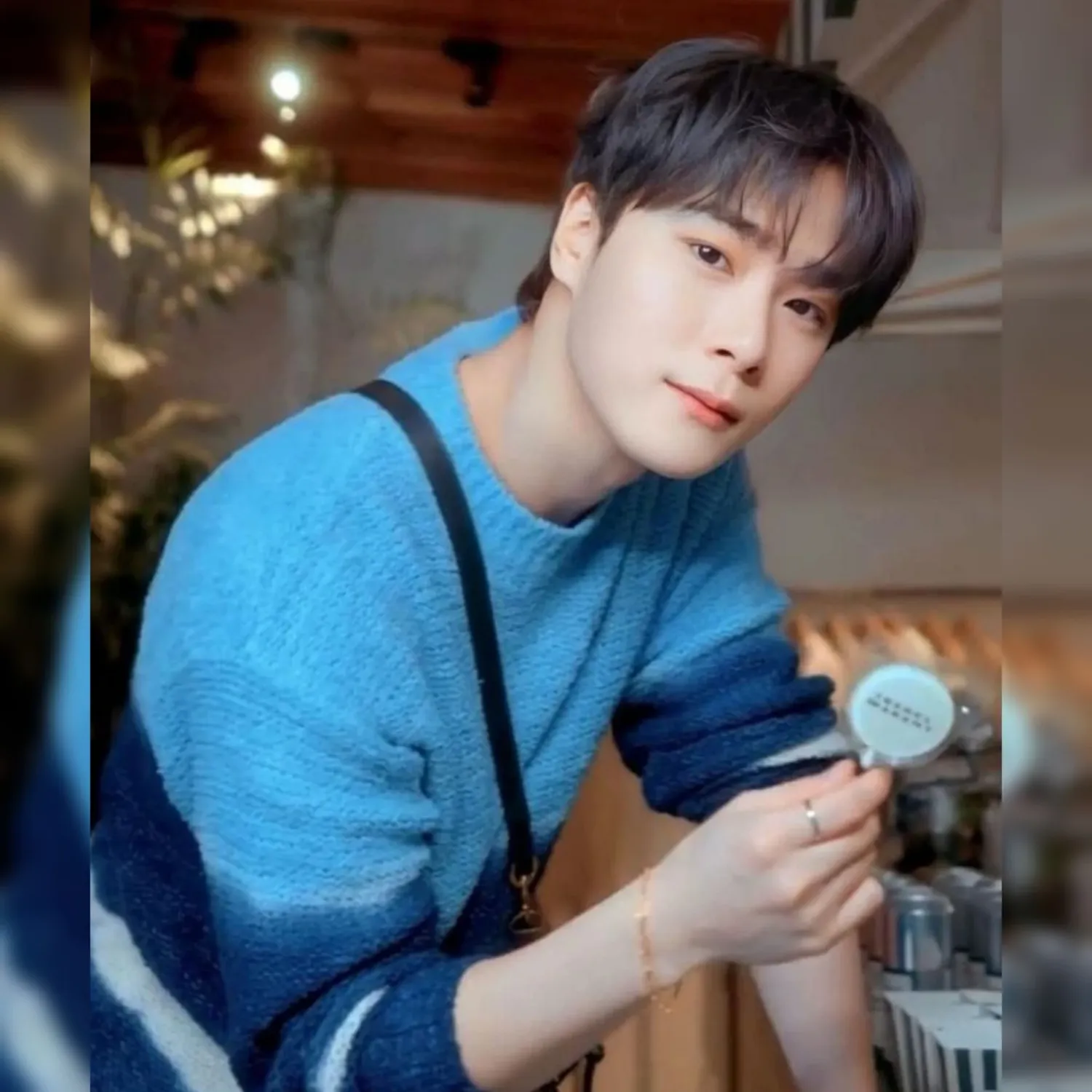 A moment captured by Moonbin (ASTRO)'s fan