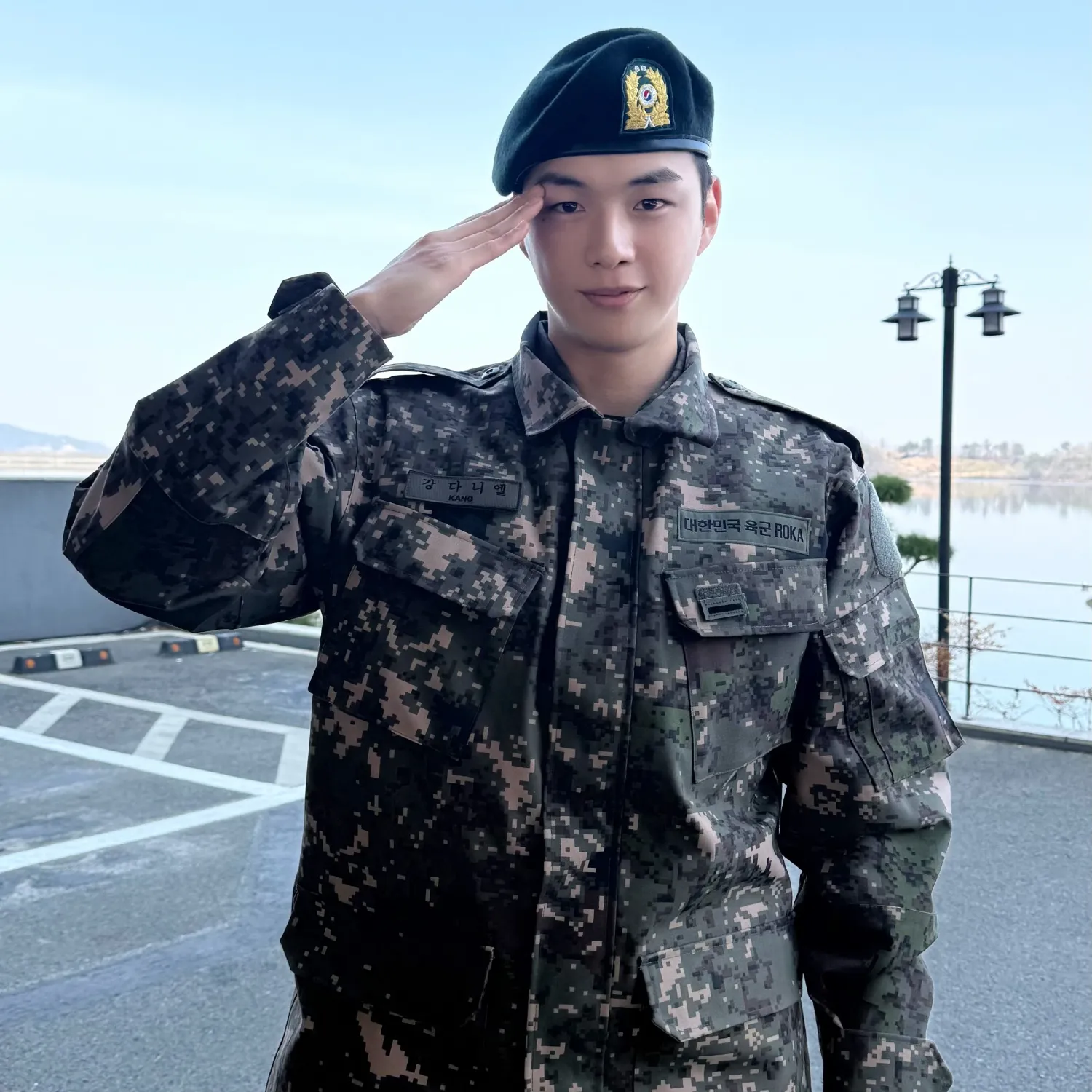 Recent activity shot of Kang Daniel