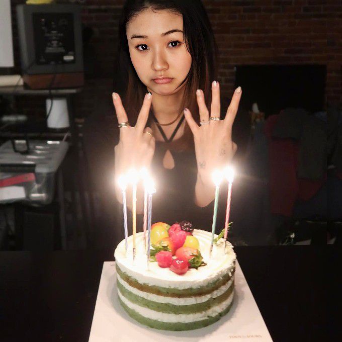 A moment captured by Denise's fan