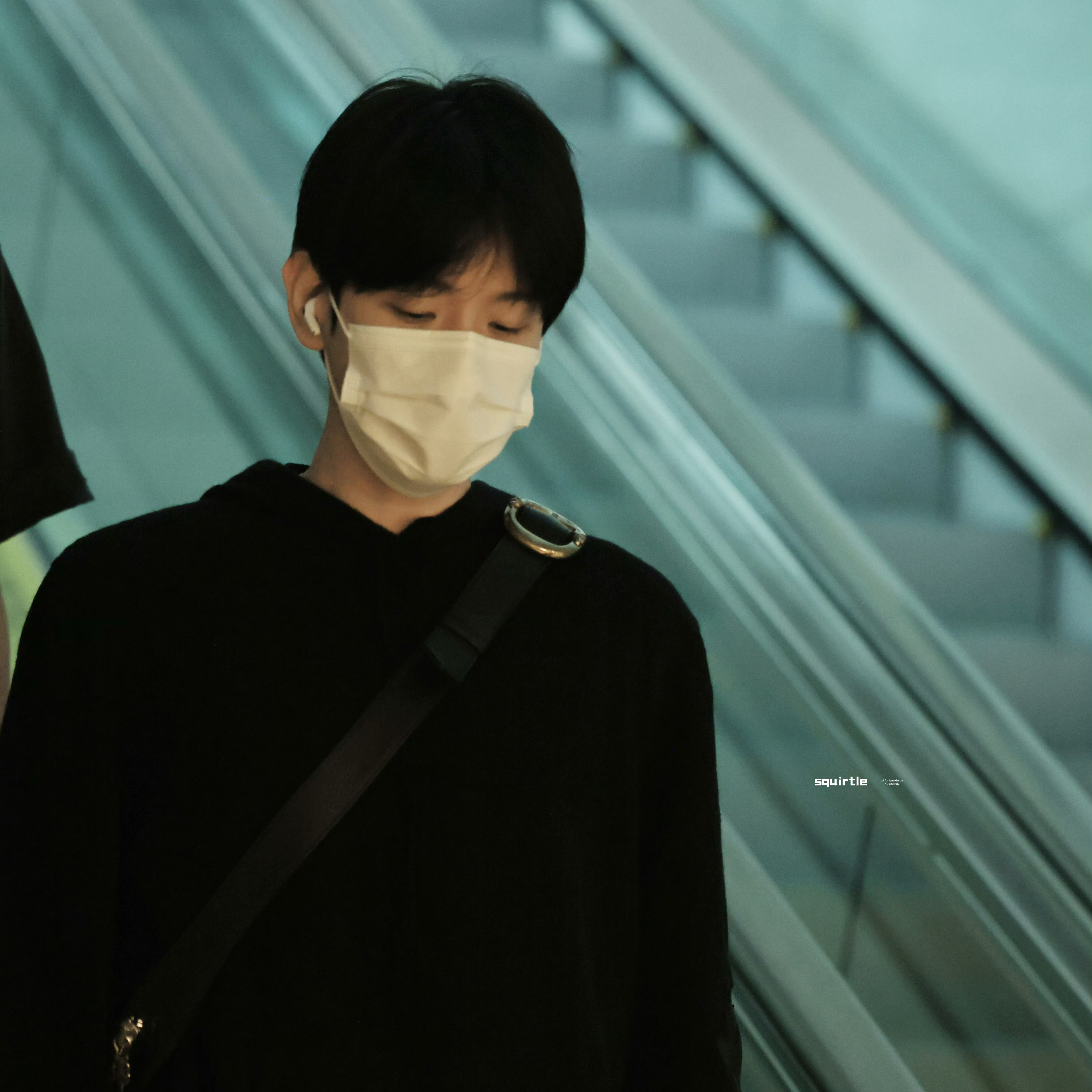 伯賢 (EXO)粉絲拍下的瞬間