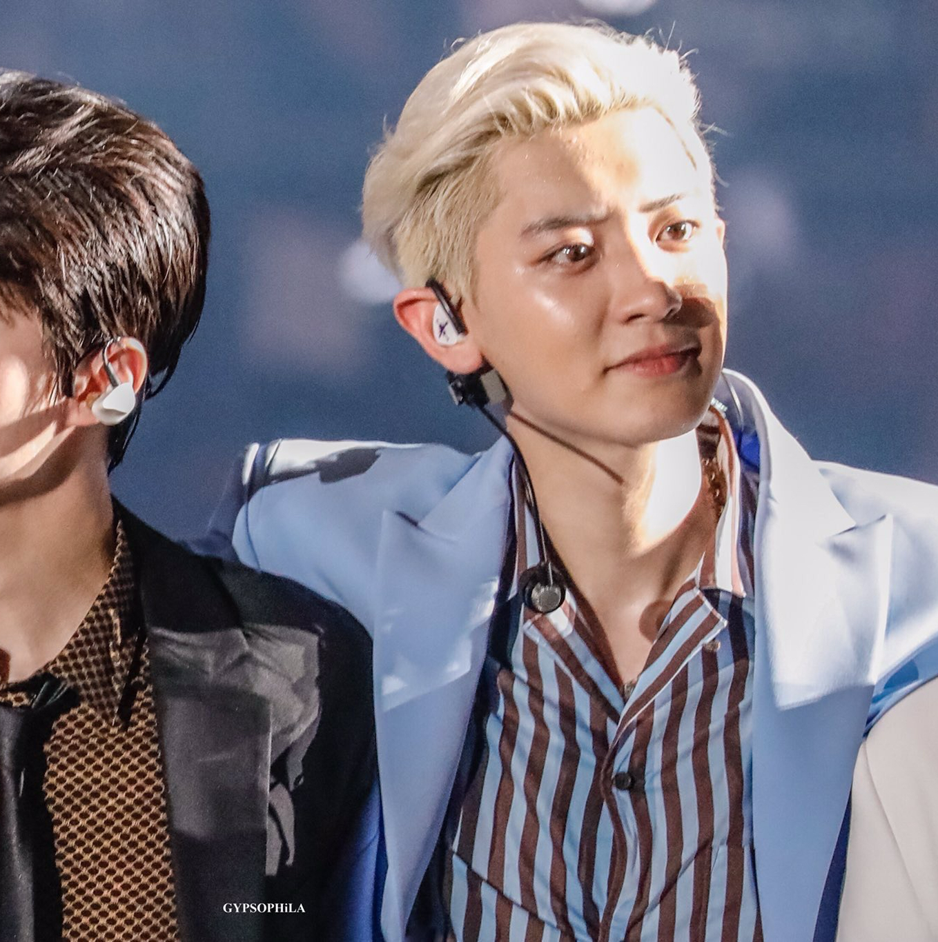 A moment captured by Chanyeol (EXO)'s fan