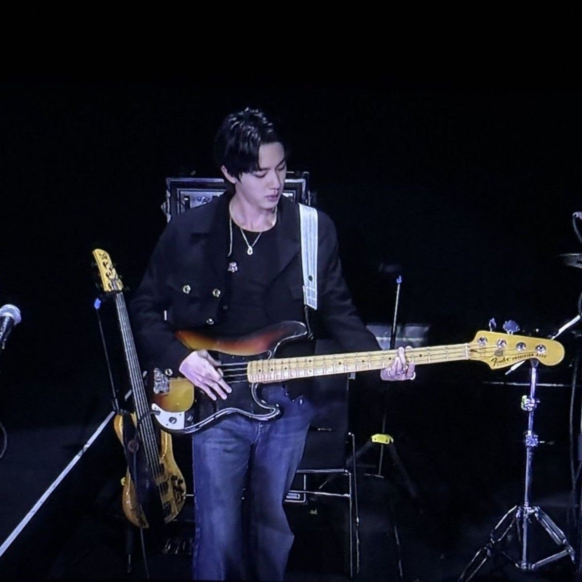 Momen yang diabadikan oleh penggemar Jin (BTS)