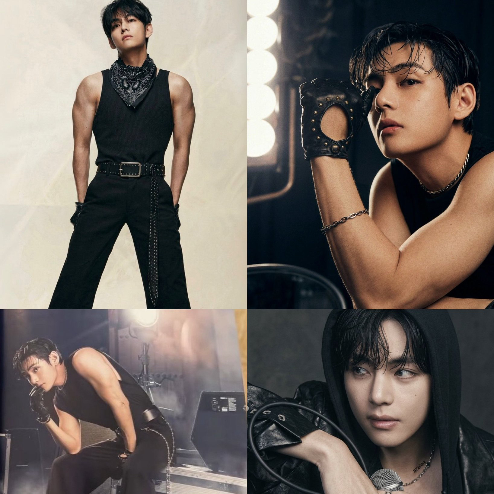 V (BTS)の舞台裏ショット