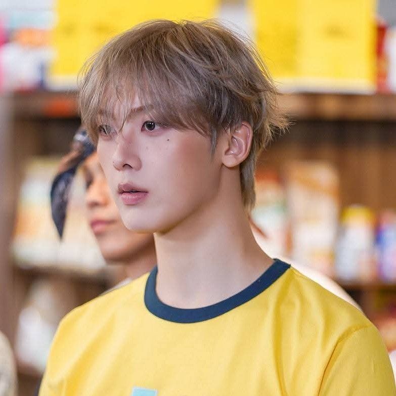 Recent activity shot of Moonbin (ASTRO)