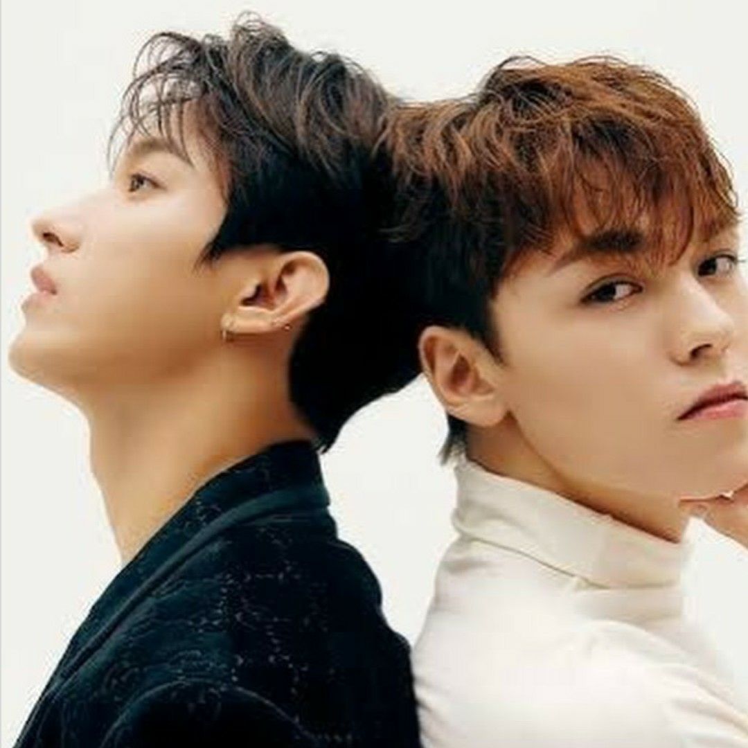 A moment captured by Vernon (SEVENTEEN)'s fan