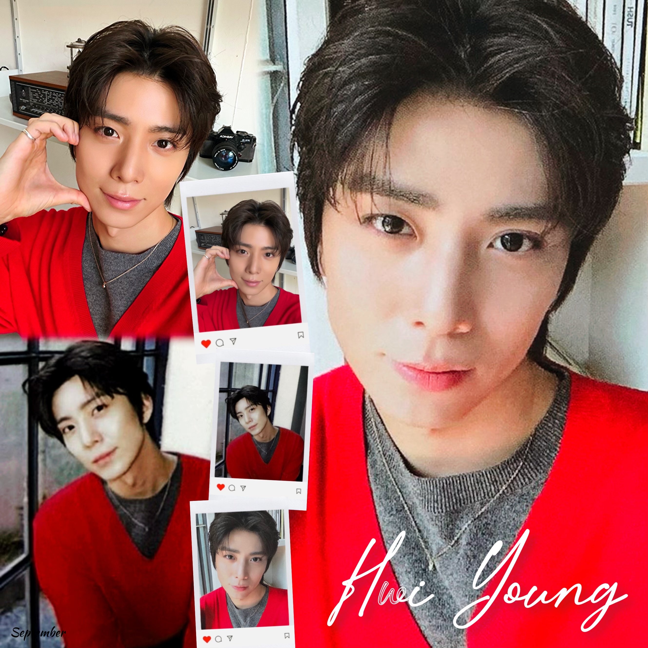 Recent activity shot of Hwiyoung (SF9)