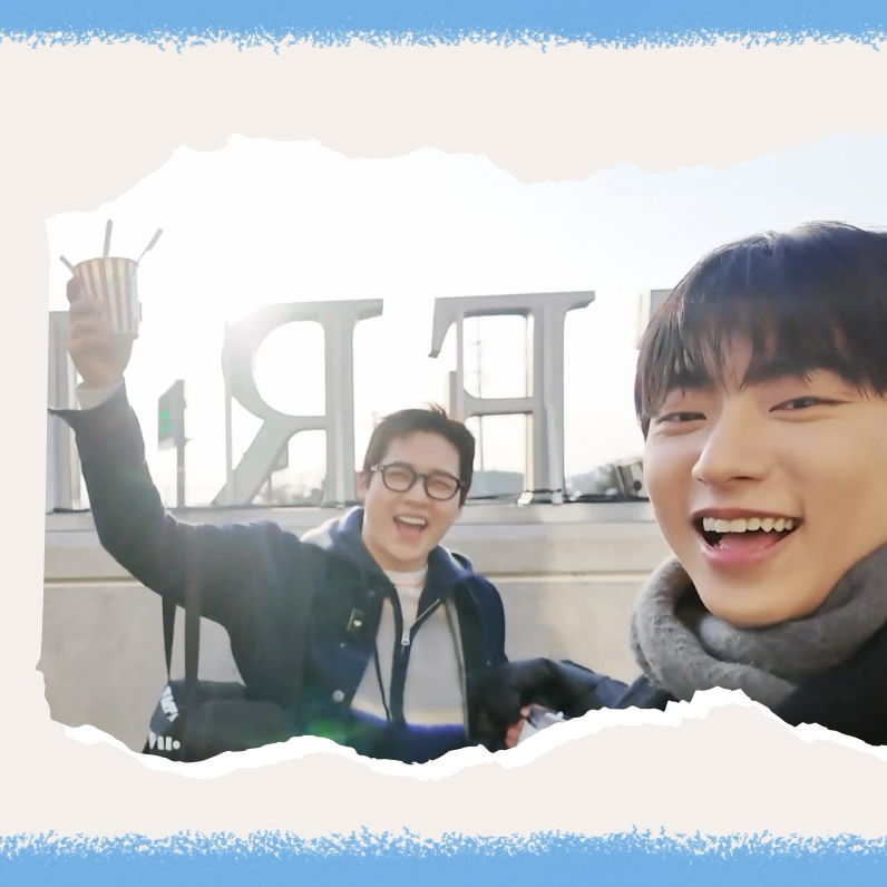 シヌ (B1A4)の舞台裏ショット