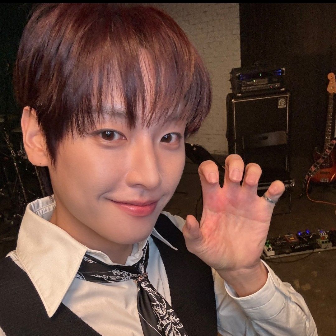 Recent activity shot of Inseong (SF9)