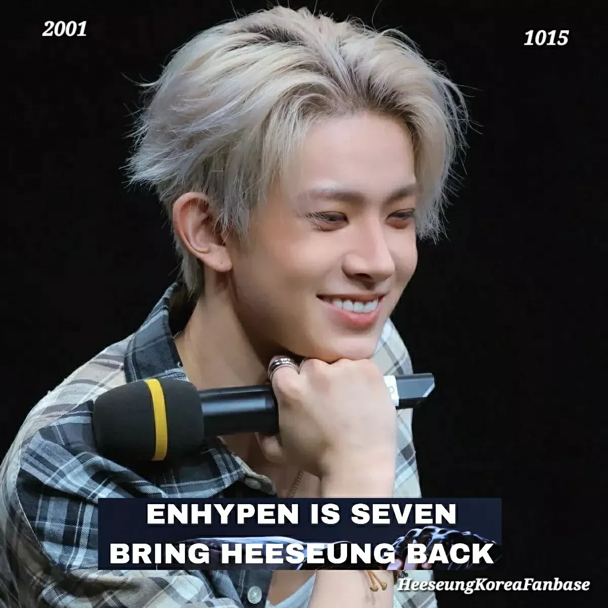 Momen yang diabadikan oleh penggemar Heeseung