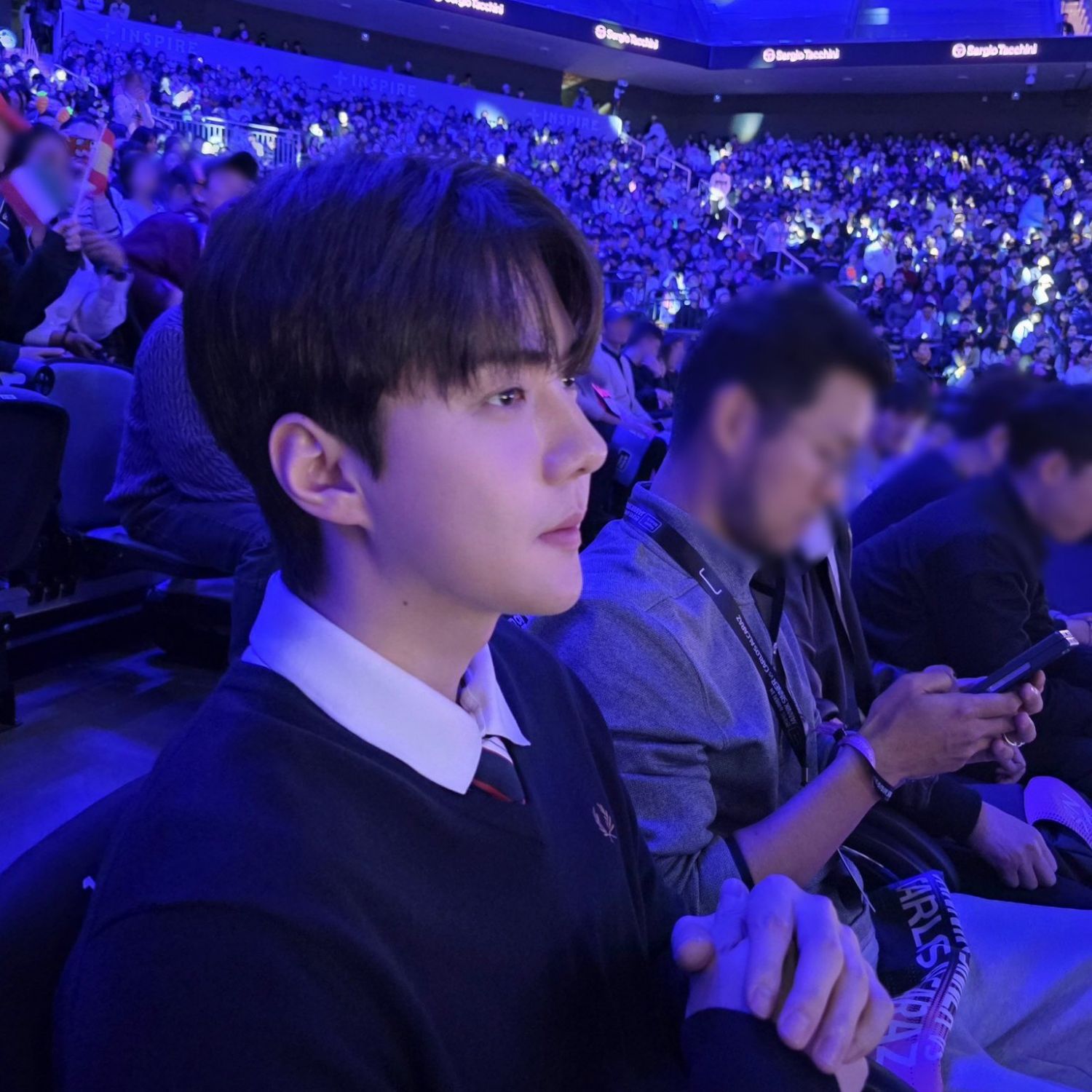 Behind-the-scenes cut of EXO