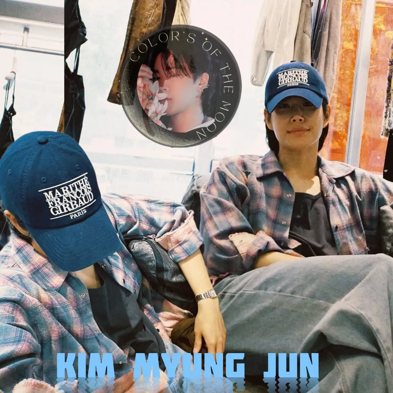A moment captured by MJ (ASTRO)'s fan