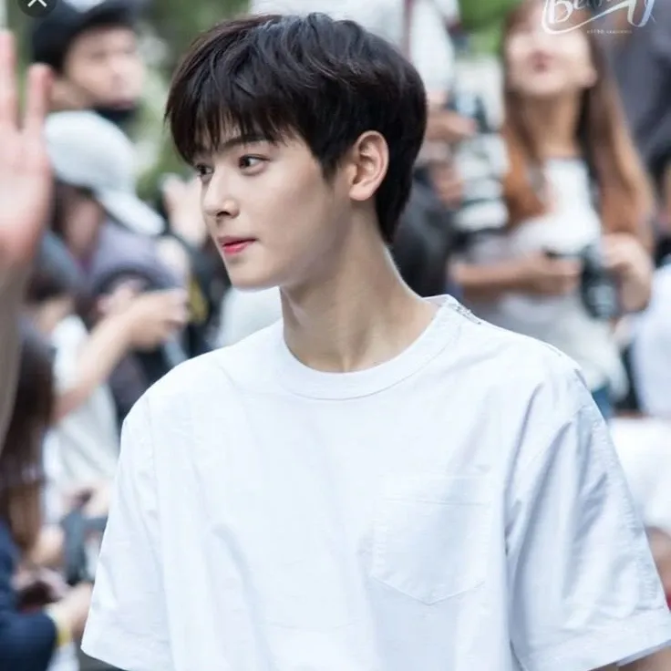 A moment captured by Eunwoo (ASTRO)'s fan
