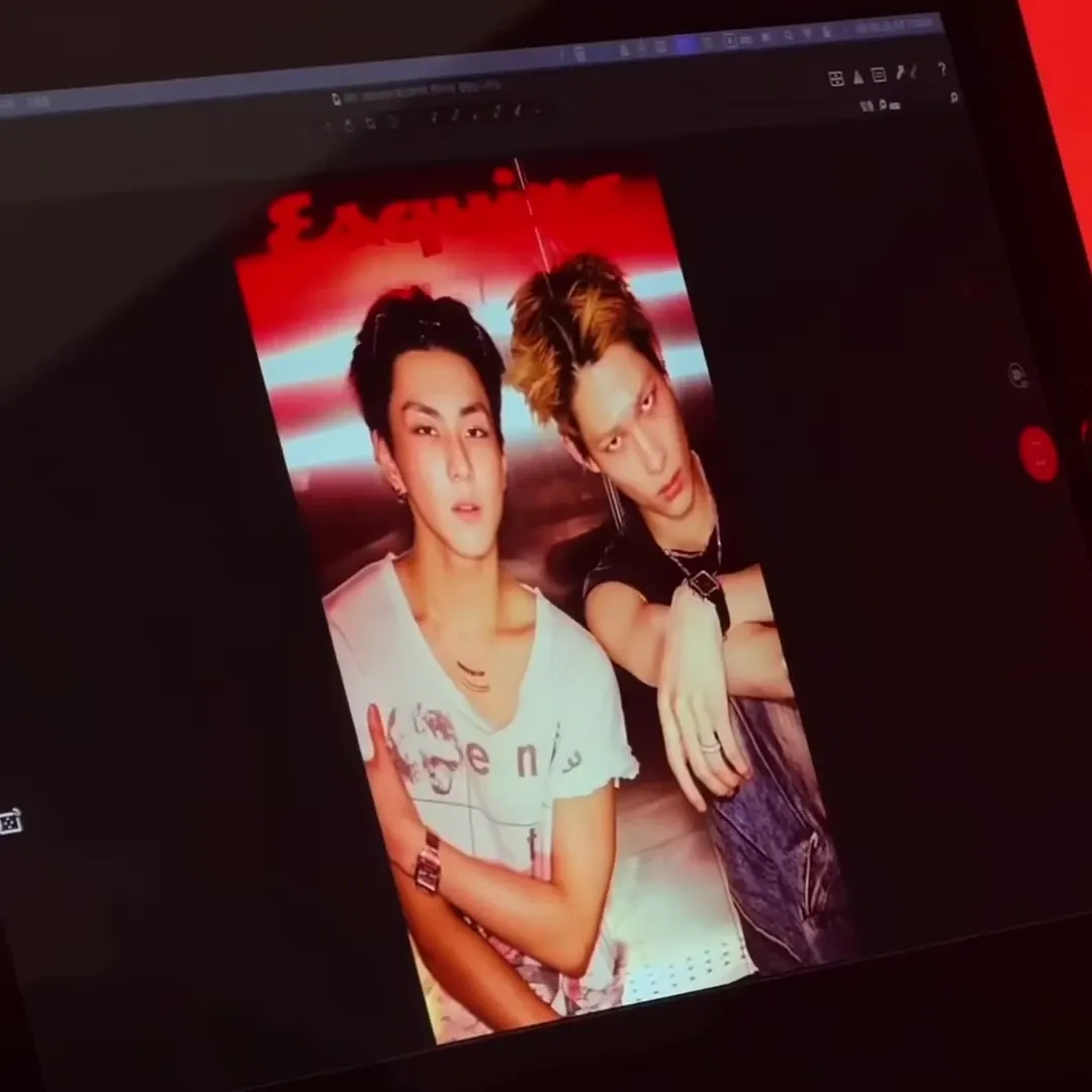 A moment captured by Jungwon (ENHYPEN)'s fan