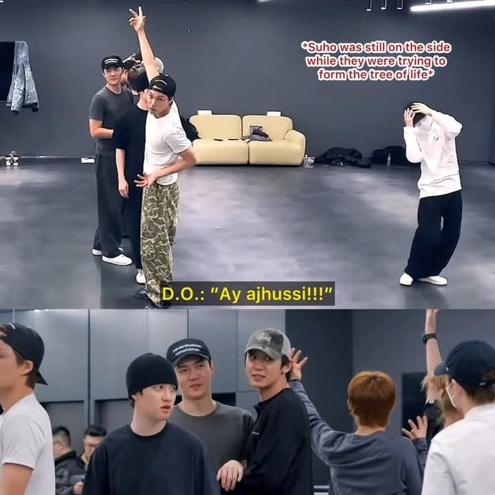 EXO의 비하인드 컷