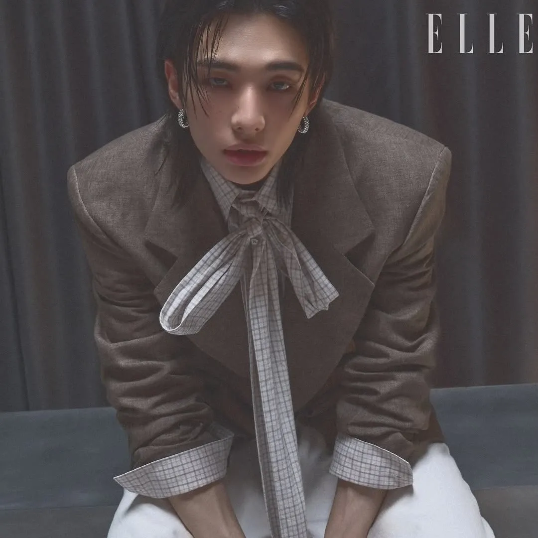 A moment captured by Hyunjin (Stray Kids)'s fan