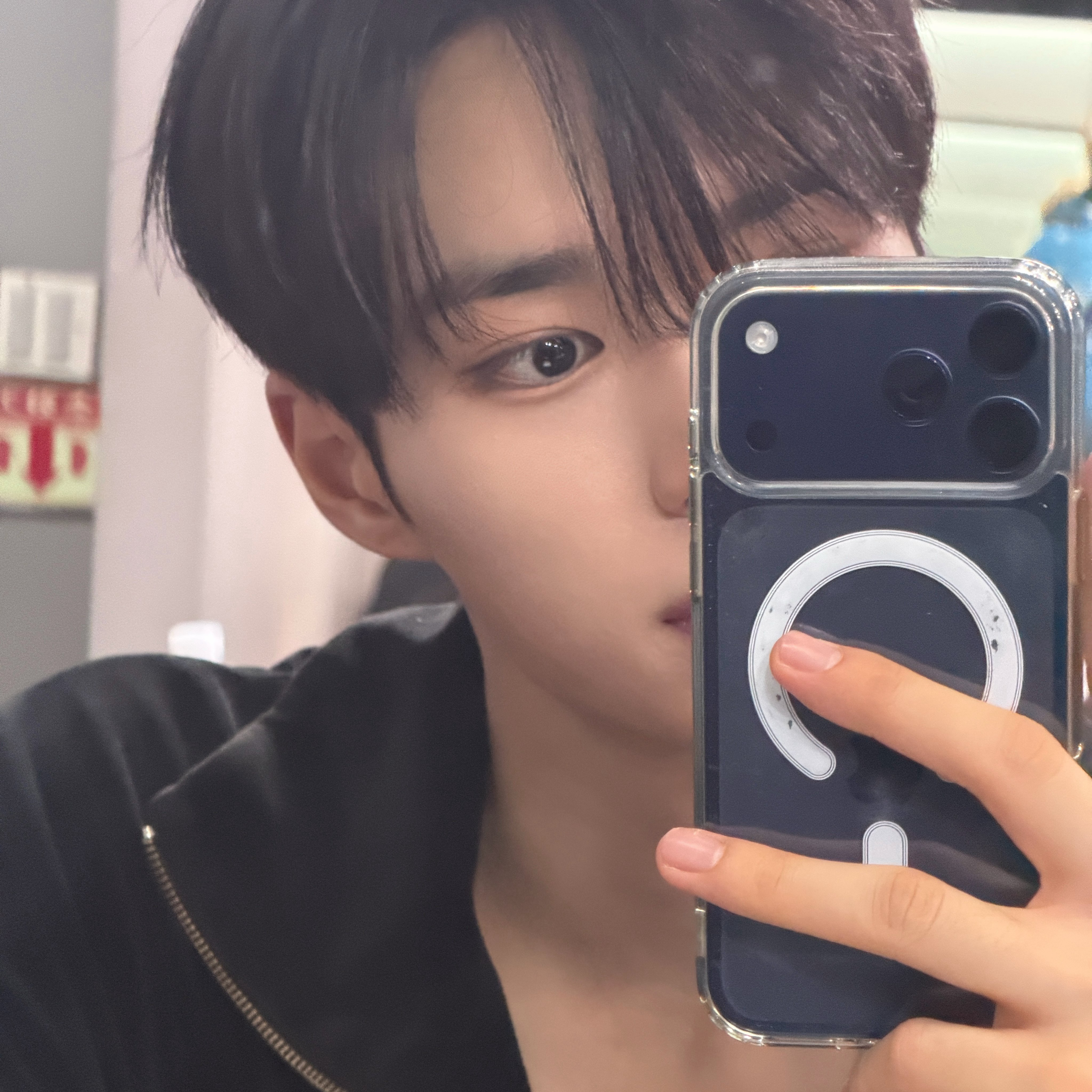 Recent activity shot of Kim Junseo (ALPHA DRIVE ONE)