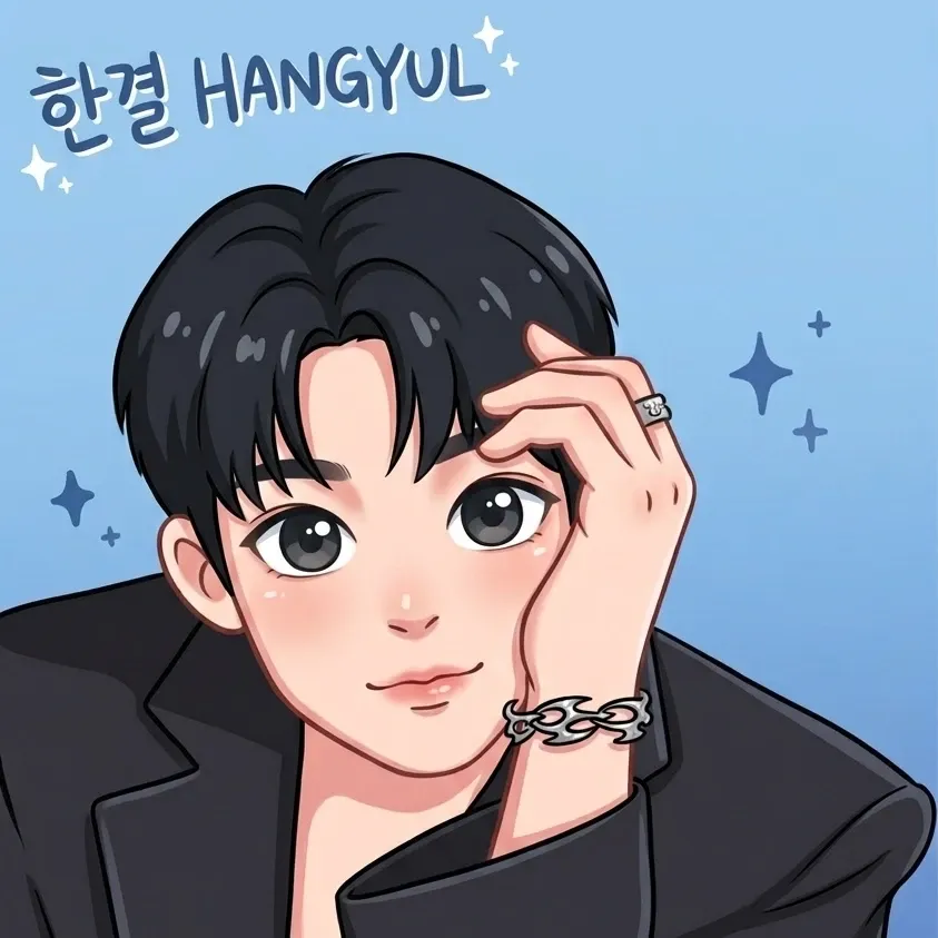 Behind-the-scenes cut of Hangyul (POLARIX)