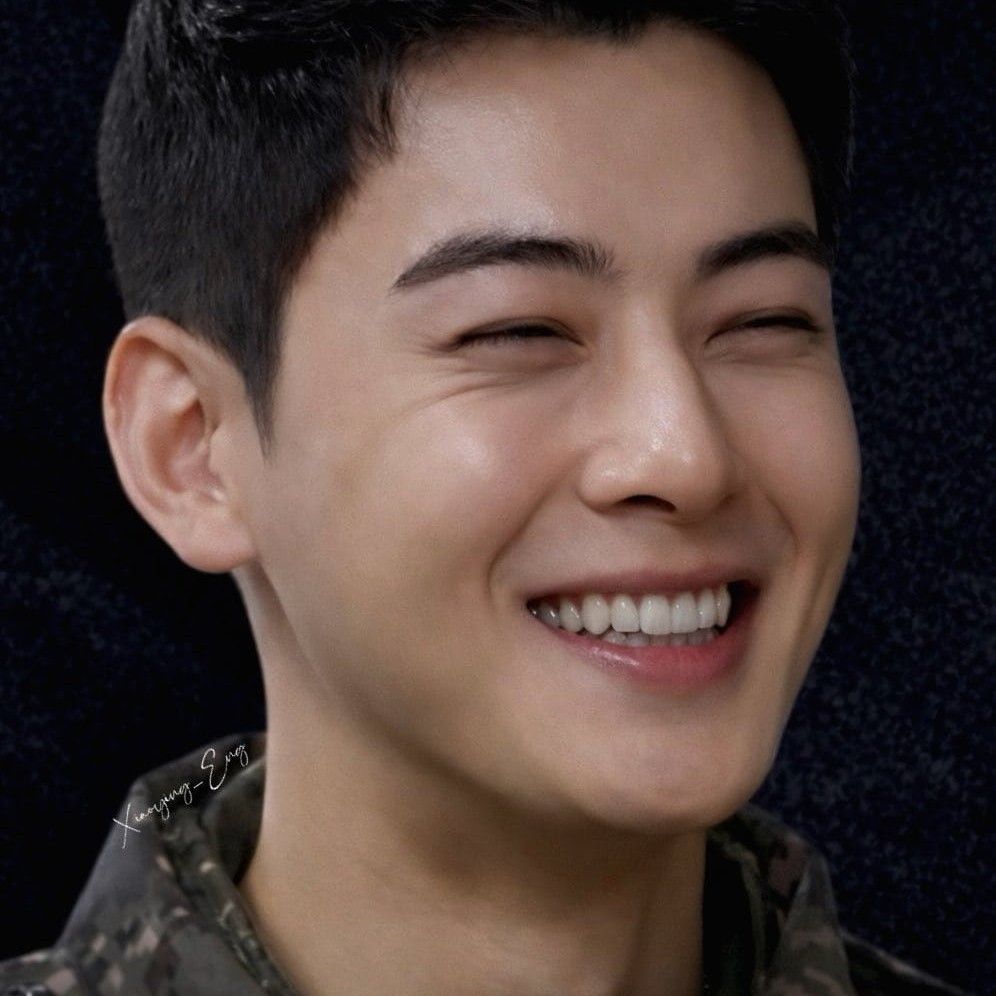 Recent activity shot of Eunwoo (ASTRO)