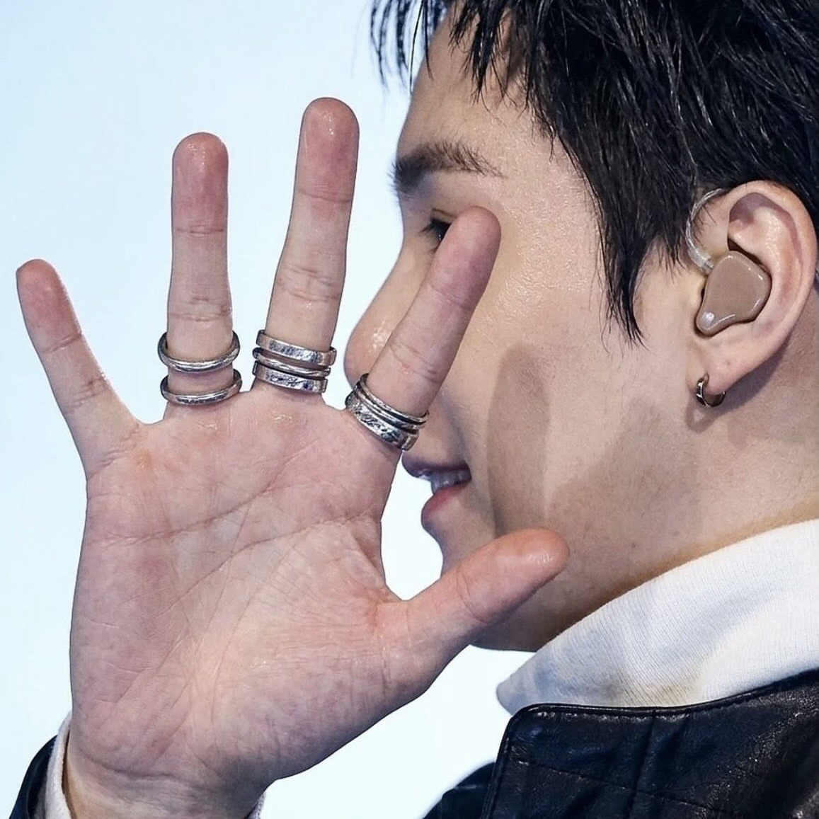 A moment captured by SUGA (BTS)'s fan