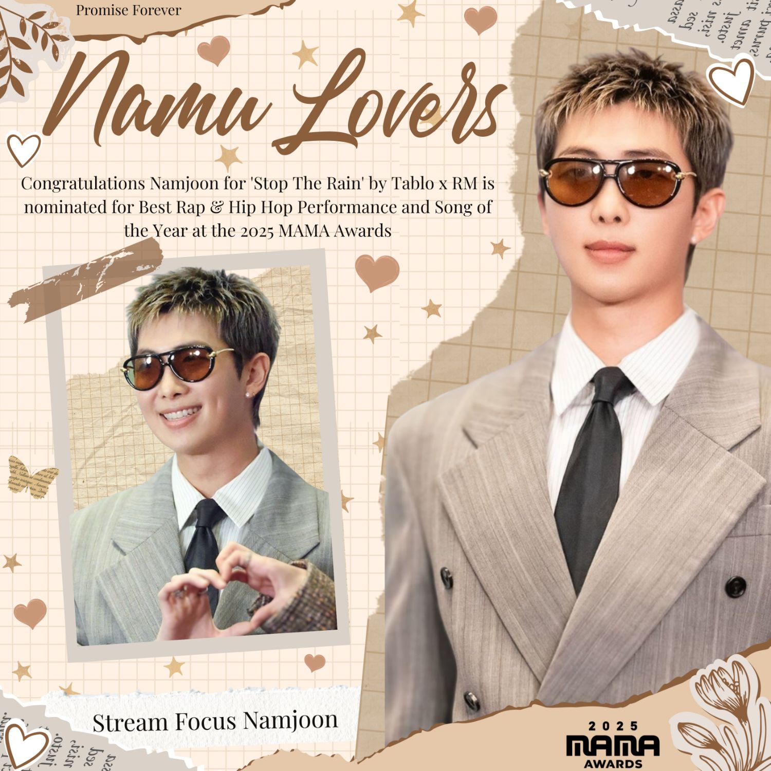 A moment captured by RM (BTS)'s fan