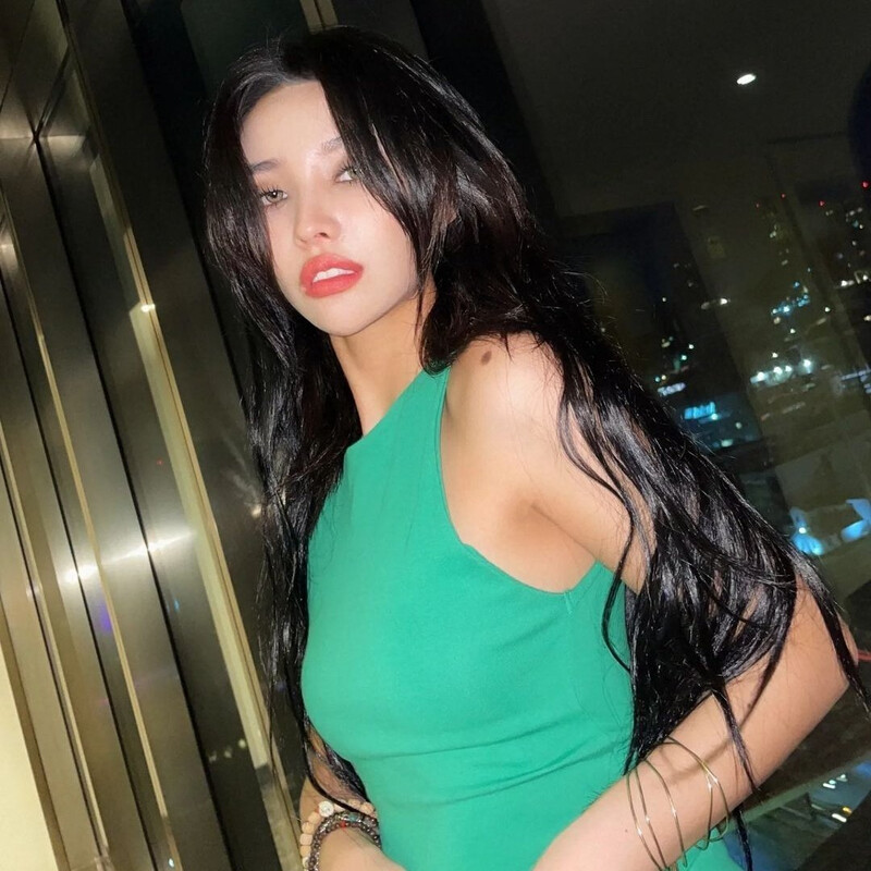 Recent activity shot of Soyeon (i-dle)