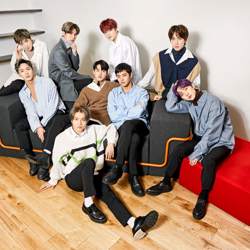 A moment captured by PENTAGON's fan