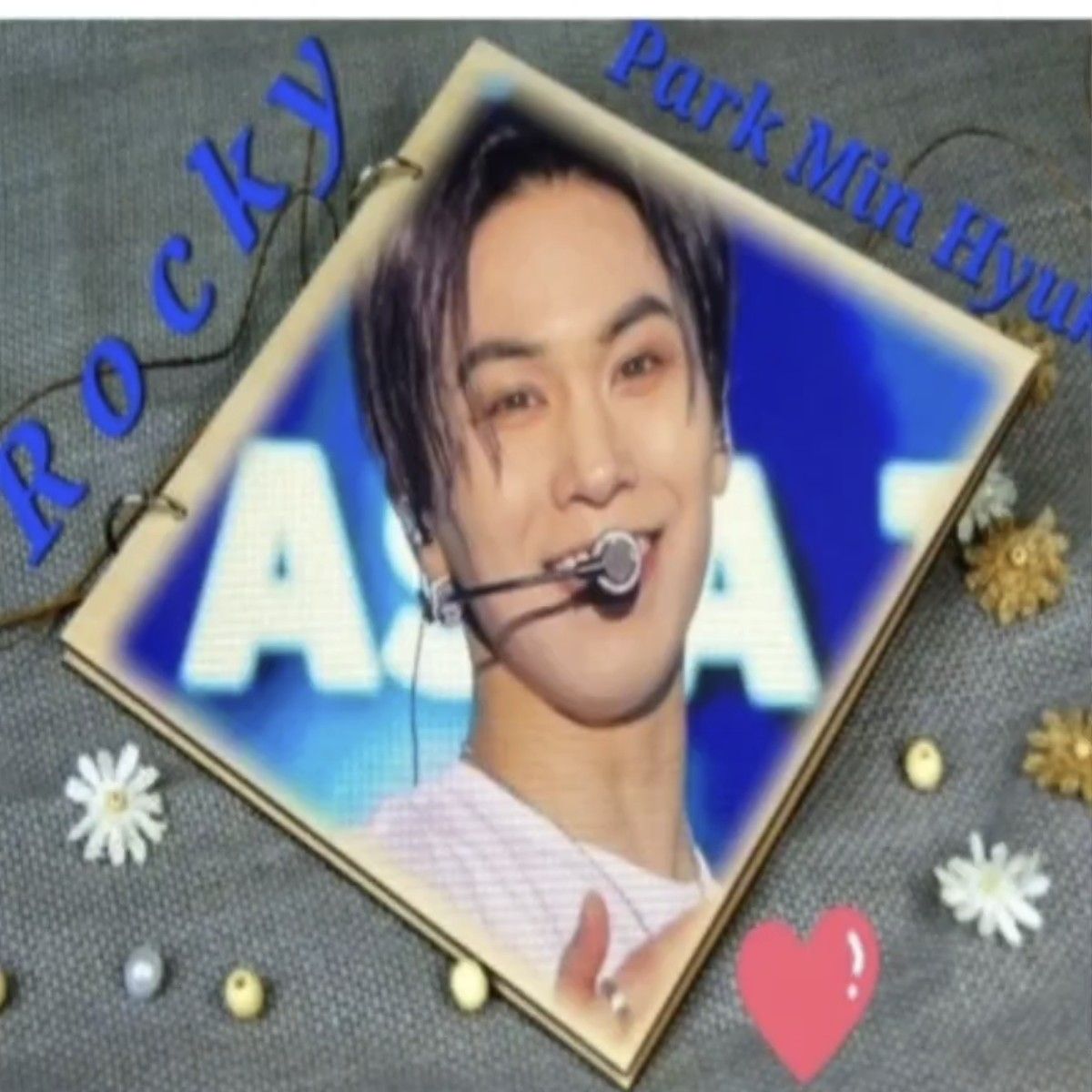 A moment captured by Rocky's fan